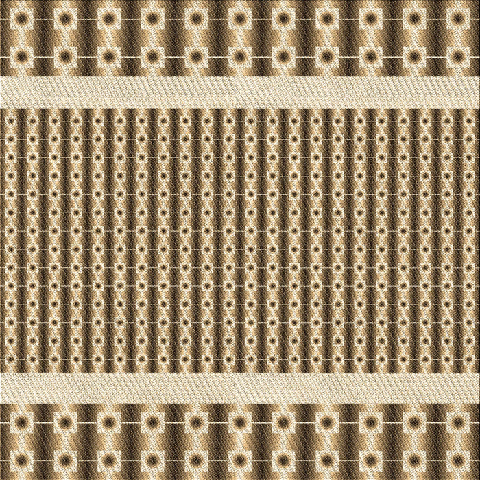 Round Machine Washable Transitional Red Brown Rug, wshpat2318brn