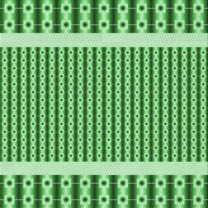 Round Machine Washable Transitional Forest Green Rug, wshpat2318grn