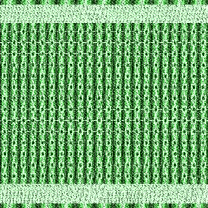 Patterned Forest Green Rug, pat2318grn