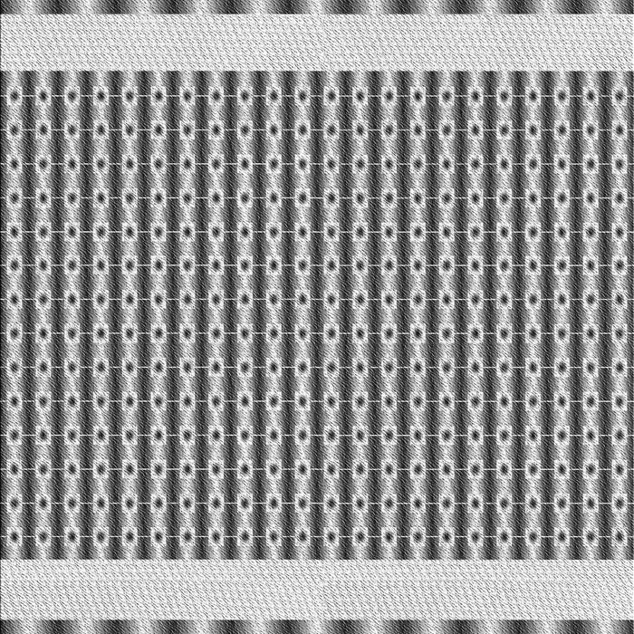 Patterned Platinum Silver Gray Rug, pat2318gry