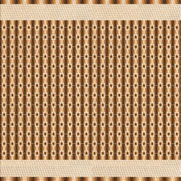 Patterned Mahogany Brown Rug, pat2318org