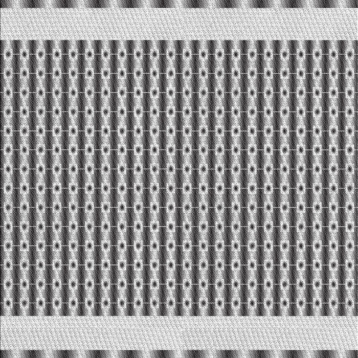 Patterned Gray Novelty Rug, pat2318