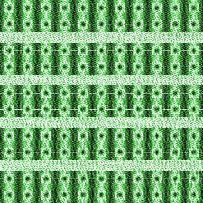 Round Patterned Forest Green Rug, pat2319grn