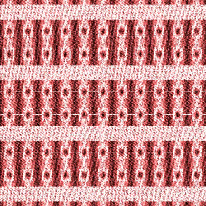 Patterned Red Rug, pat2319rd