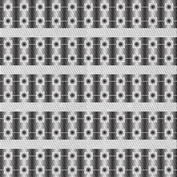 Square Patterned Gray Novelty Rug, pat2319