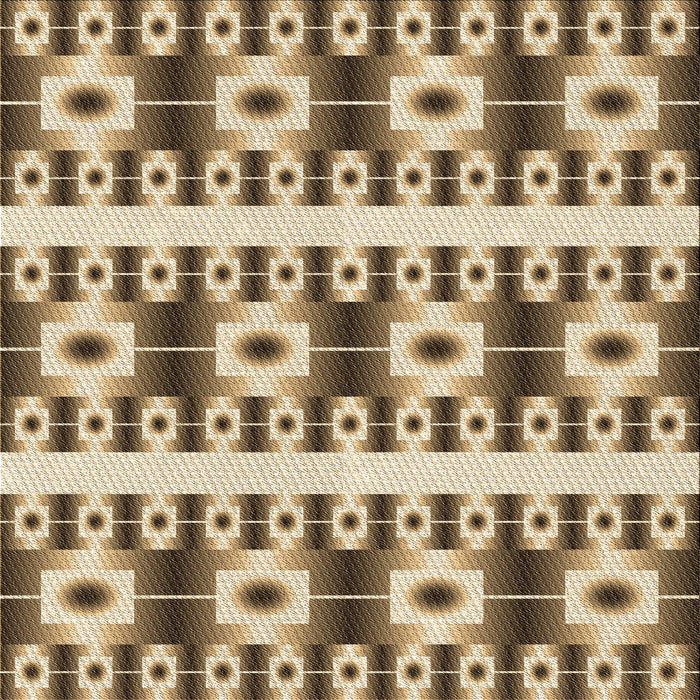 Round Patterned Red Brown Rug, pat2320brn