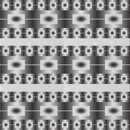 Sideview of Machine Washable Transitional Gray Rug, wshpat2320