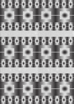 Patterned Gray Novelty Rug, pat2320