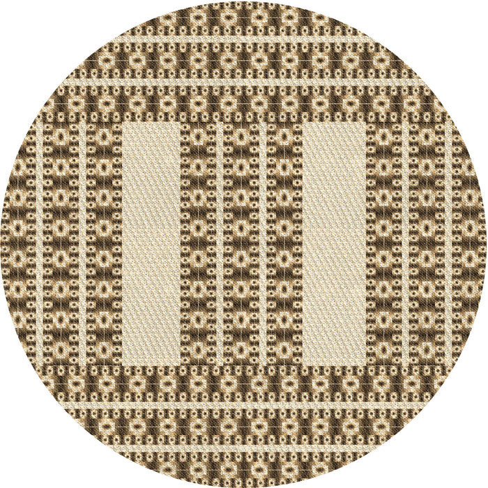 Square Machine Washable Transitional Red Brown Rug in a Living Room, wshpat2321brn