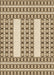 Patterned Red Brown Rug, pat2321brn