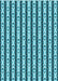 Patterned Dark Cyan Green Rug, pat2322lblu