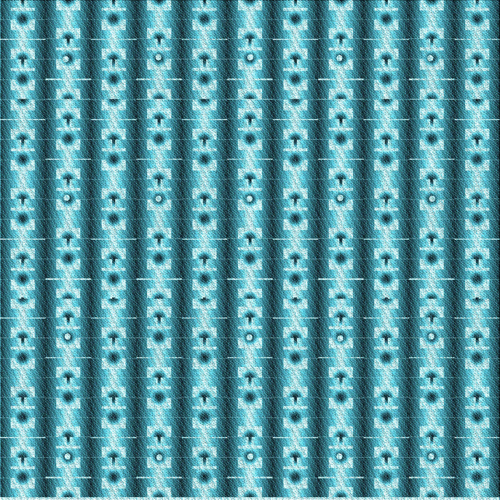 Round Machine Washable Transitional Dark Cyan Green Rug, wshpat2322lblu