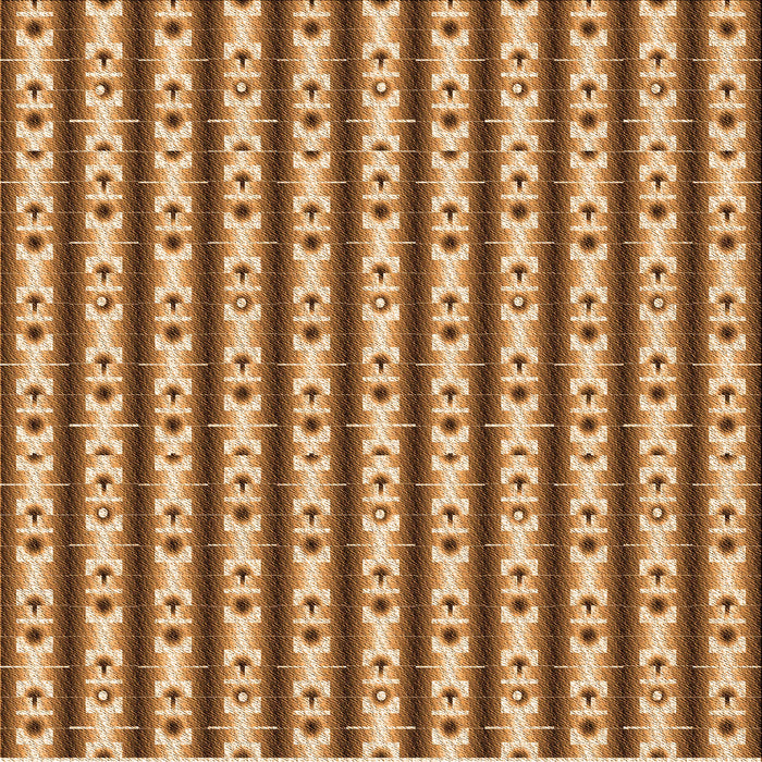 Round Machine Washable Transitional Yellow Orange Rug, wshpat2322org