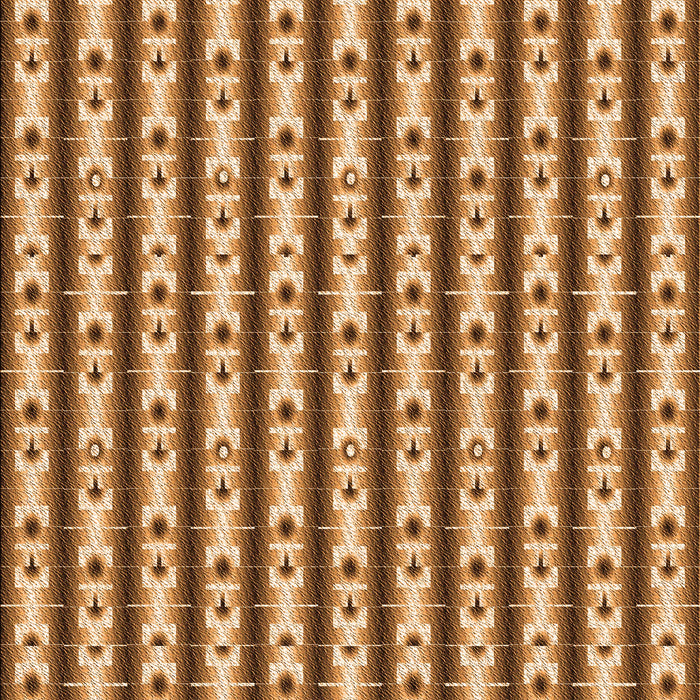 Patterned Yellow Orange Rug, pat2322org