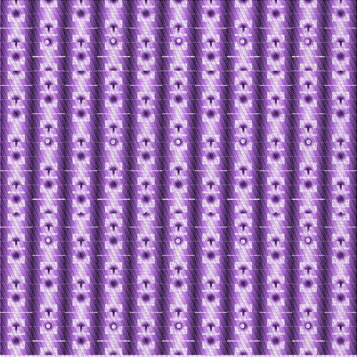 Round Patterned Violet Purple Rug, pat2322pur