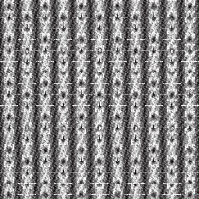 Patterned Silver Gray Novelty Rug, pat2322