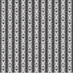 Sideview of Machine Washable Transitional Silver Gray Rug, wshpat2322