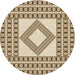Square Patterned Red Brown Rug, pat2323brn