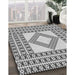 Patterned Ash Gray Rug in Family Room, pat2323gry