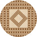 Square Machine Washable Transitional Mahogany Brown Rug in a Living Room, wshpat2323org