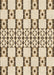 Patterned Golden Blonde Gold Rug, pat2324brn