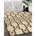 Machine Washable Transitional Golden Blonde Gold Rug in a Family Room, wshpat2324brn