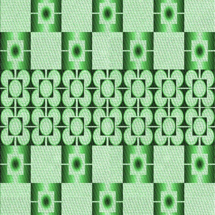 Machine Washable Transitional Light Green Rug, wshpat2324grn