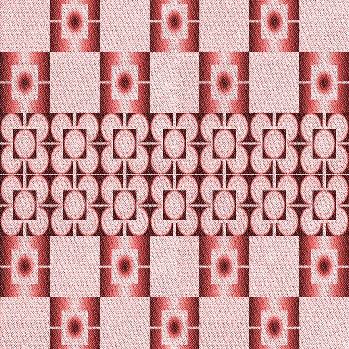 Machine Washable Transitional Red Rug, wshpat2324rd