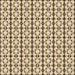 Round Patterned Khaki Gold Rug, pat2325brn