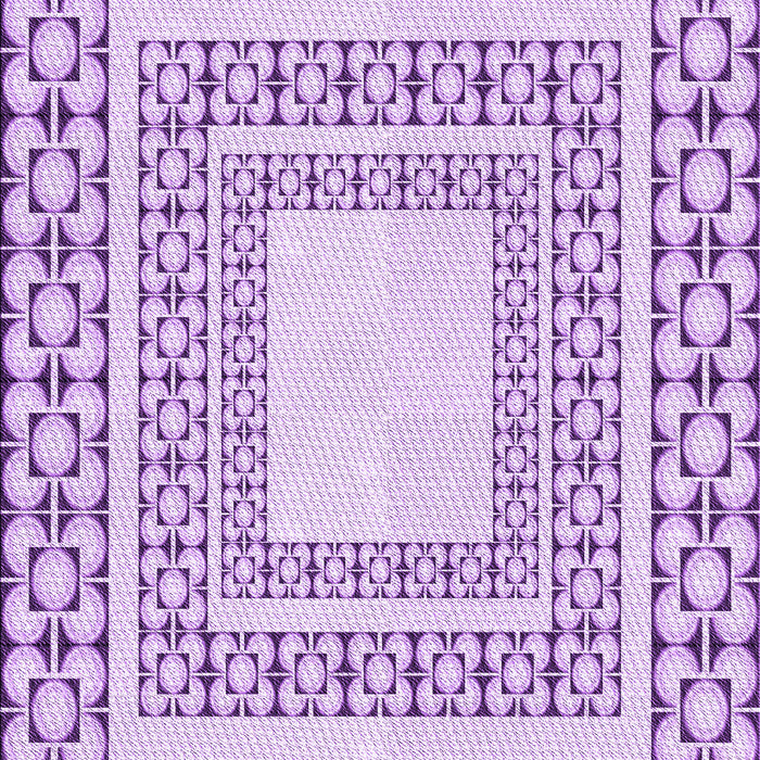 Patterned Blossom Pink Rug, pat2326pur