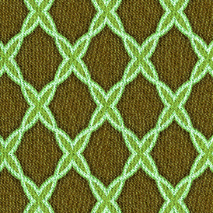 Patterned Dark Bronze Brown Rug, pat2327grn