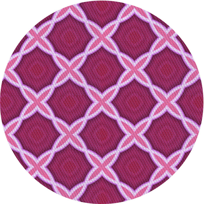 Square Machine Washable Transitional Raspberry Red Rug in a Living Room, wshpat2327pur