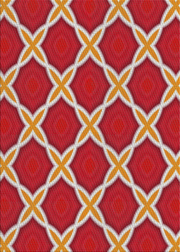 Machine Washable Transitional Tangerine Pink Rug, wshpat2327