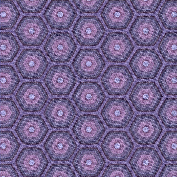 Round Patterned Purple Rug, pat2328blu