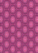 Patterned Neon Pink Rug, pat2328pur