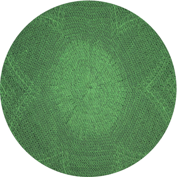 Square Machine Washable Transitional Forest Green Rug in a Living Room, wshpat2329grn