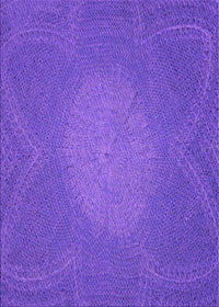 Machine Washable Transitional ly Purple Rug, wshpat2329pur