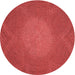 Square Patterned Red Rug, pat2329rd