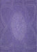 Patterned Purple Novelty Rug, pat2329