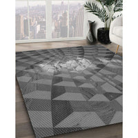 Patterned Gray Rug, pat233gry