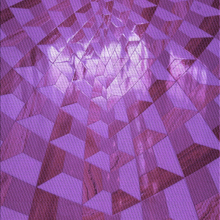 Patterned Dark Magenta Purple Rug, pat233pur