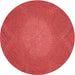 Square Patterned Red Rug, pat2330rd