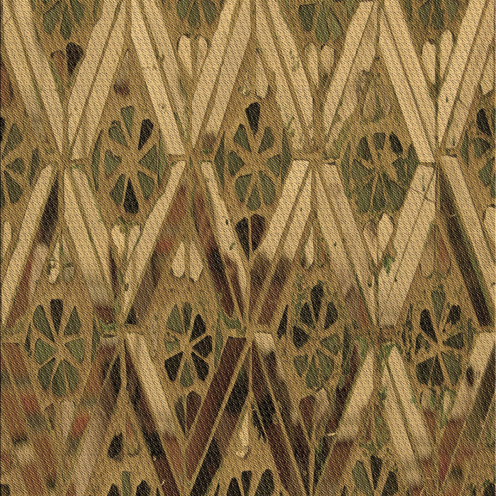 Patterned Dark Bronze Brown Rug, pat2333brn