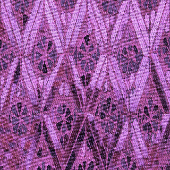 Patterned Dark Magenta Purple Rug, pat2333pur