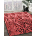 Machine Washable Transitional Red Rug in a Family Room, wshpat2333rd