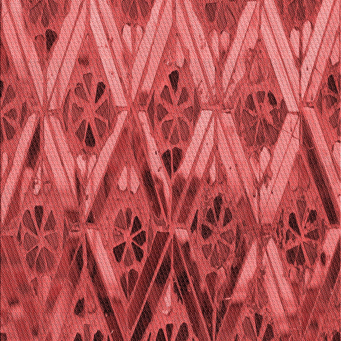 Machine Washable Transitional Red Rug, wshpat2333rd
