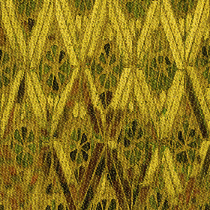 Patterned Dark Bronze Brown Rug, pat2333yw