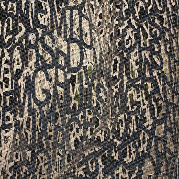 Machine Washable Transitional Midnight Gray Rug, wshpat2334