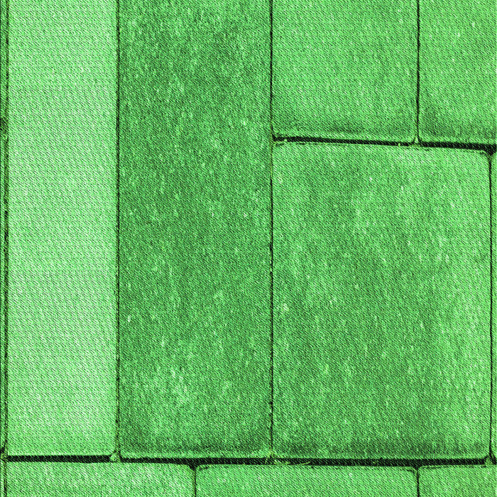Patterned Neon Green Rug, pat2335grn