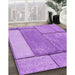 Machine Washable Transitional Violet Purple Rug in a Family Room, wshpat2335pur